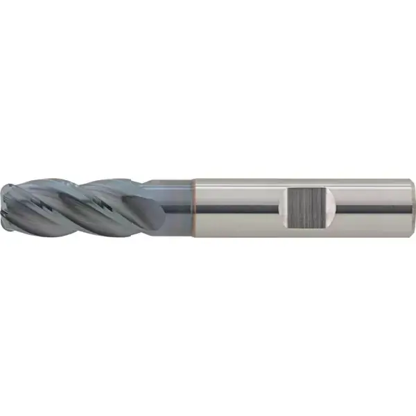 Cenový Hit Výkonnostní fréza tvrdokov TiALN stopka HB Z4 10/R1,5mm FORMAT GT