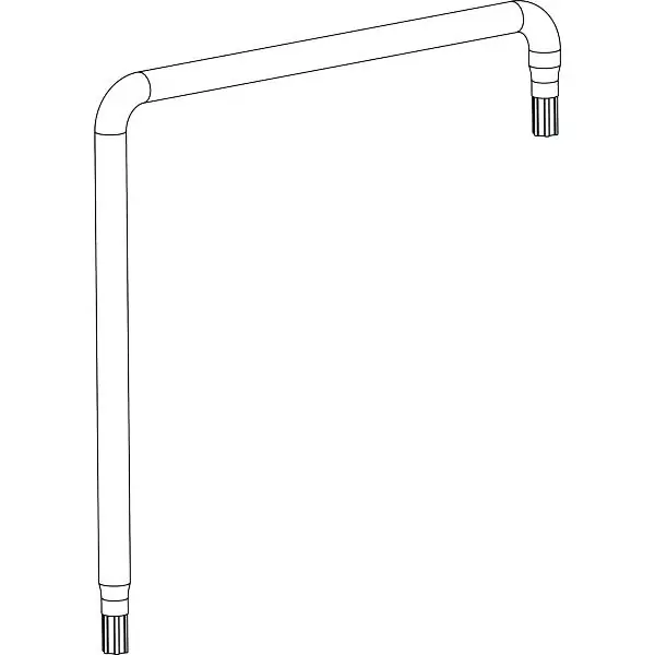 Autentický MACO seřizovací klíč pro iS čepy a uzávěry, TX15, 2x zahnutý, D=75mm (44192)