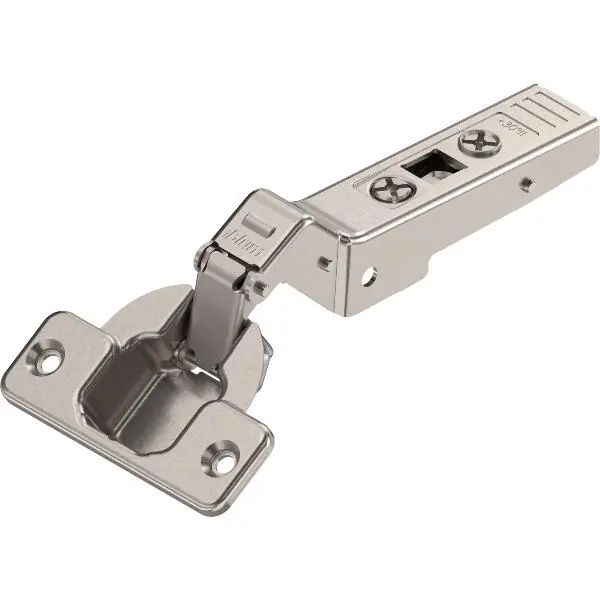 BLUM CLIP top úhlový závěs 30°II, naložený, bez pružiny, na vrut Oblíbený