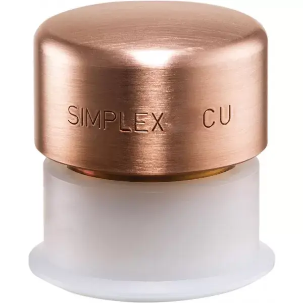 Kladivo s měkkým čelem SIMPLEX C 30mm měď Halder Časově Omezené