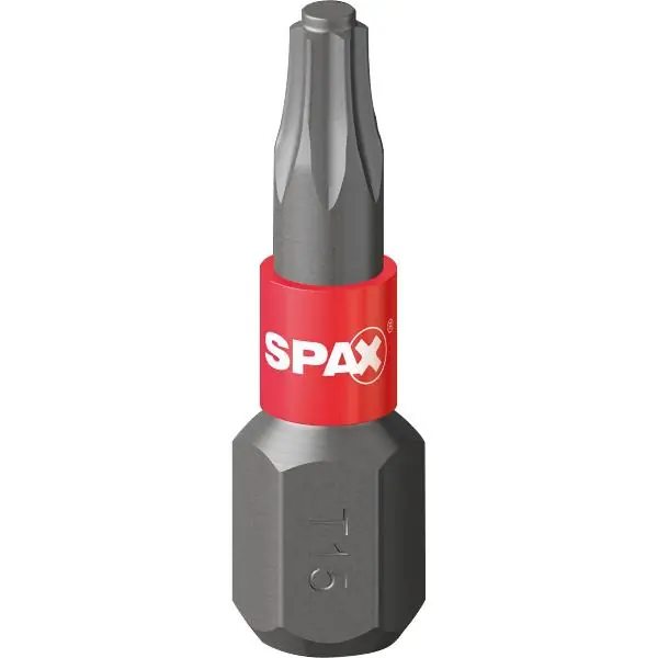 Koupit Online SPAX bit T-Star 1/4" šestihran T15/25 mm s čepem, obsah 5 ks
