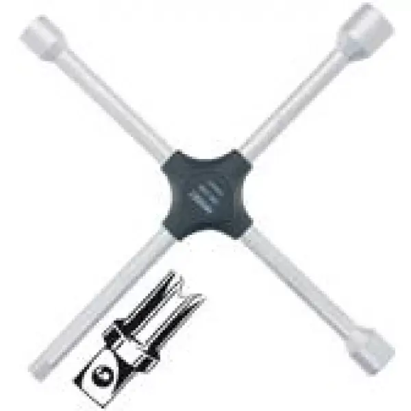 Křížový klíč pro osobní auta 6hran 17x19x22mmxDIN 3120 1/2" vnější HAZET Autentický