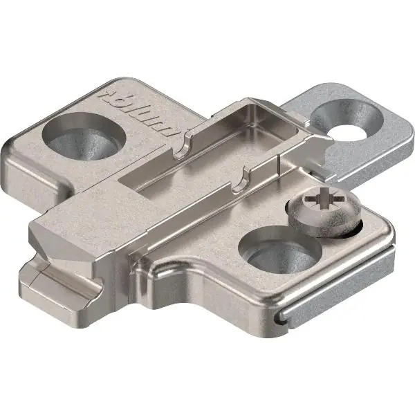Must-Have BLUM CLIP křížová montážní deska, systém šrouby, zvýšení 0 mm
