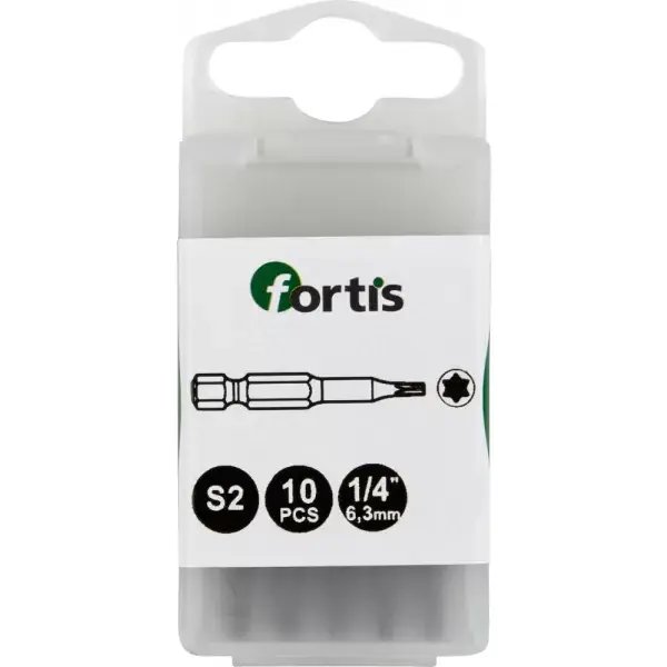 Sada bitů TORX® T25x50mm / bal.10ks / FORTIS Autentický