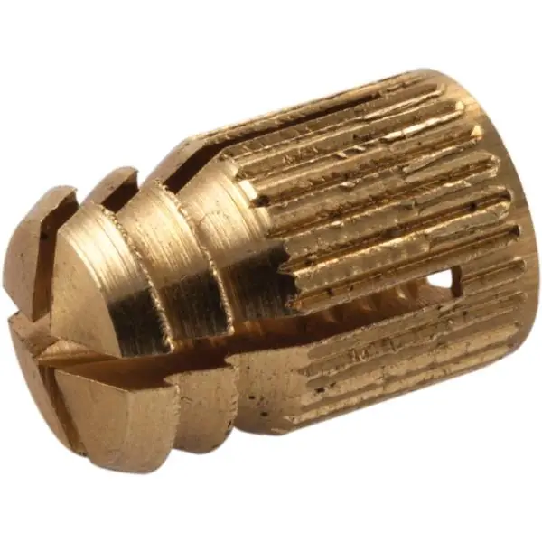 Kup Teď Rozpěrka kulatá M4 délka 7,8mm, otv. ø 5, lesklá mosaz