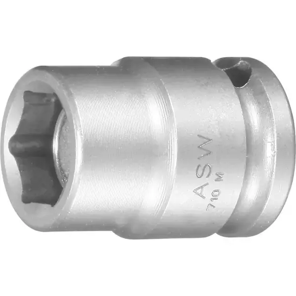 Klíč nástrčný kovaný s magnetem 3/8" 13mm ASW Finální Výprodej