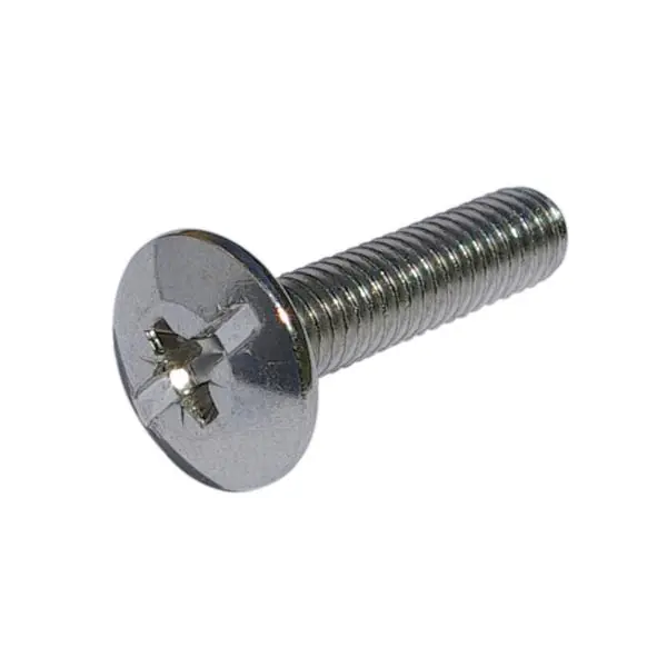 Speciální šroub SO Oval 4/5/6, pro uchycení šatní tyče, M6 x 30mm, ocel nikl Poslední Šance