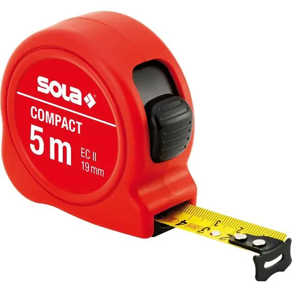 Nejlepší Volba SOLA svinovací metr Compact 5 m třída přesnosti EG II