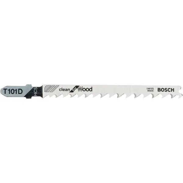 Nejprodávanější BOSCH pilový plátek T101D (5 ks) na dřevo