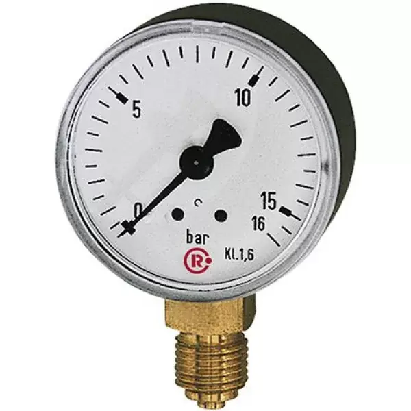 Manometr, stojící 50 mm 0-10bar G1/4" RIEGLER Koupit Online