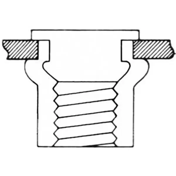 Ověřený Trhací nýt - matica 50ks. M6x13,5mm FORTIS
