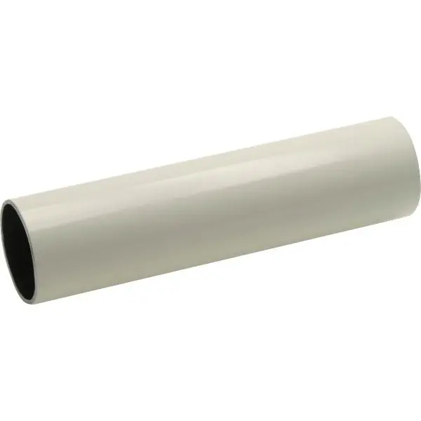 Šatní tyč SKW, kruhová, 25 x 3000 mm, nařezaná na míru, ocel, krémově bílá Odeslání Ihned