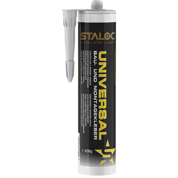 STALOC univerzální stavební a montážní lepidlo bílé 430 g Top Prodej