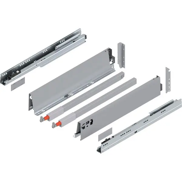 BLUM TANDEMBOX antaro sada D-reling, BLUMOTION M, délka 450mm, 65kg, šedá Nakupujte Hned