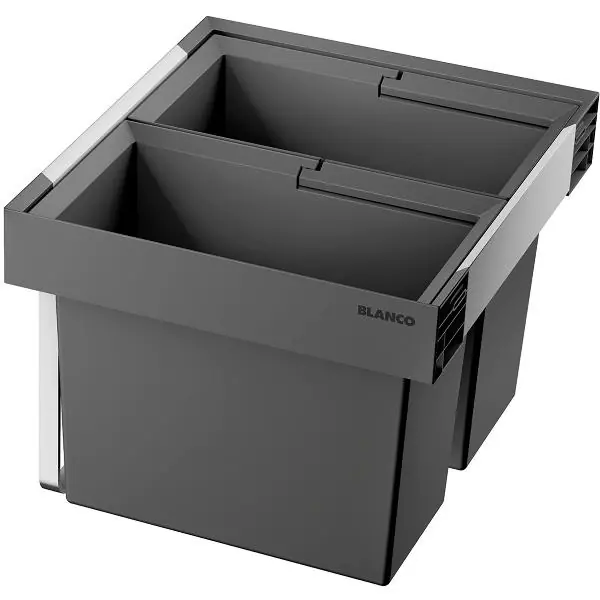 Nejprodávanější BLANCO odpadkový koš Flexon II Low 60/2 KB 600 mm