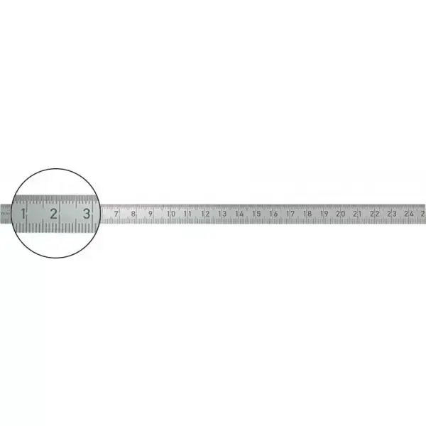Pravítko ocelové ohybné 500x18mm nerez FORMAT Koupit Online