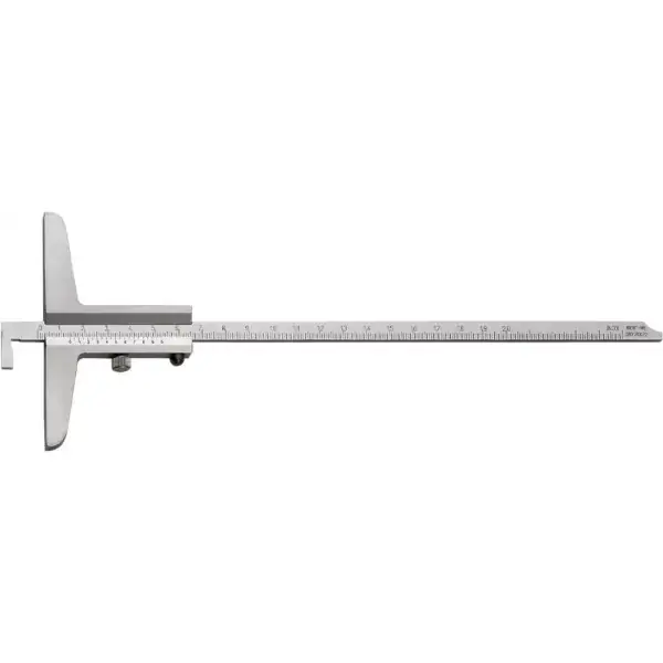 Hloubkoměr zkrácená měrka 200mm 1/50 FORTIS Speciální Cena