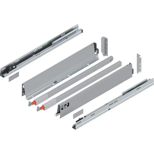 Must-Have BLUM TANDEMBOX antaro sada C-reling, BLUMOTION M, d. 550 mm, 30kg, šedá RAL9006
