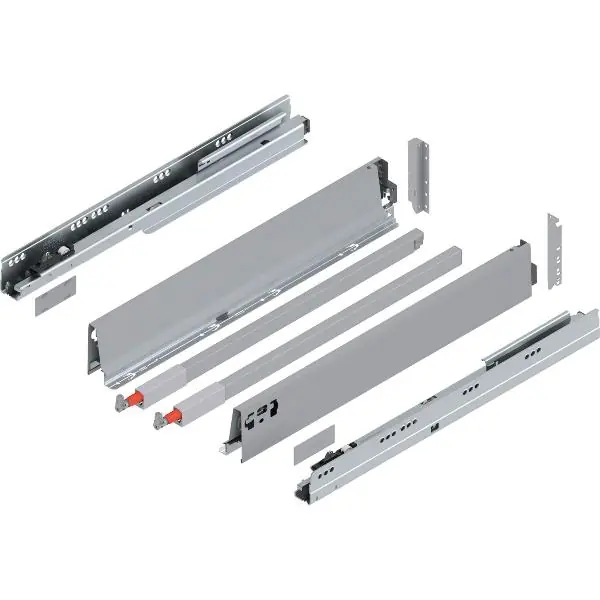 BLUM TANDEMBOX antaro sada D-reling, BLUMOTION M, délka 550mm, 65kg, šedá Must-Have