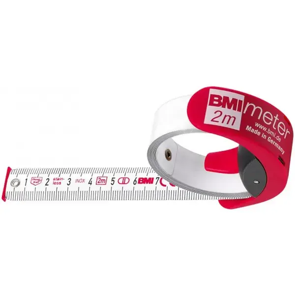 Metr svinovací BMImeter 2mx16mm bílý BMI Značkový