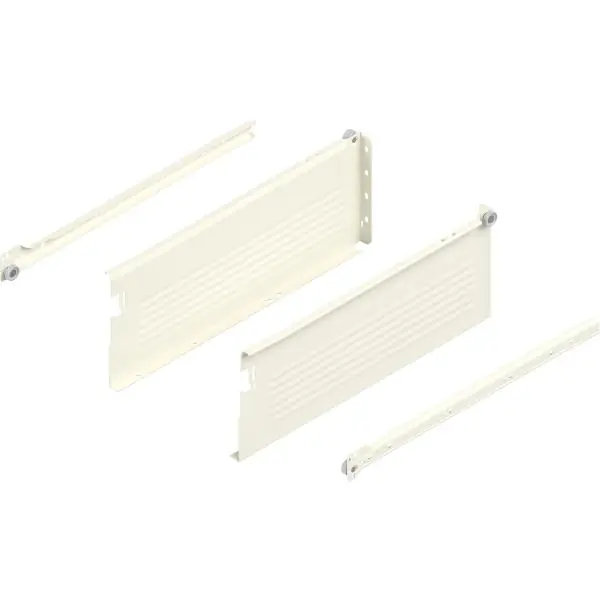 BLUM METABOX H, 320 částečný výsuv, délka 400 mm, pro vrut, krémově bílá Akční Cena