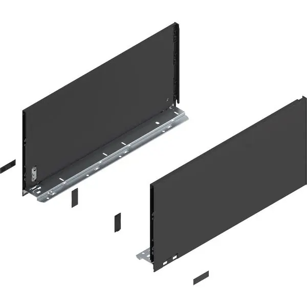 BLUM LEGRABOX pure sada výška F, BLUMOTION S, 70kg, délka 650, karbonově černá Koupit Online
