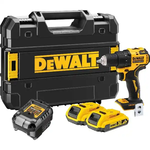 Víkendová Akce DEWALT Aku vrtací šroubovák DCD708D2T 18 V / 2,0 Ah (IEC) Li-Ion