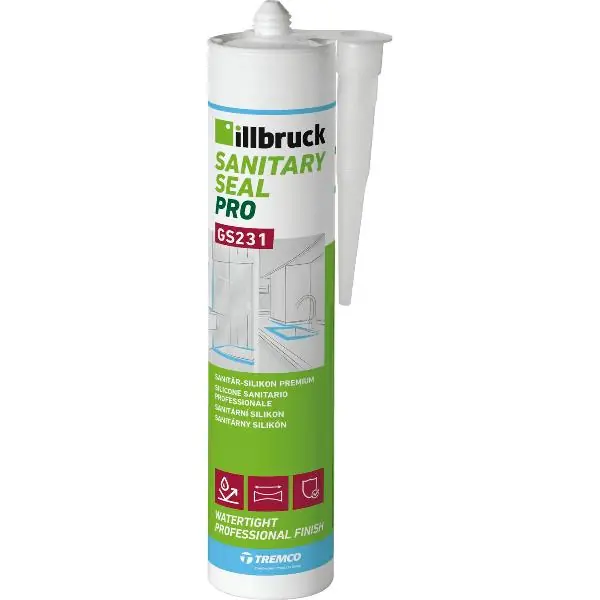 Illbruck GS231 sanitární silikon 310 ml, bílý Víkendová Akce