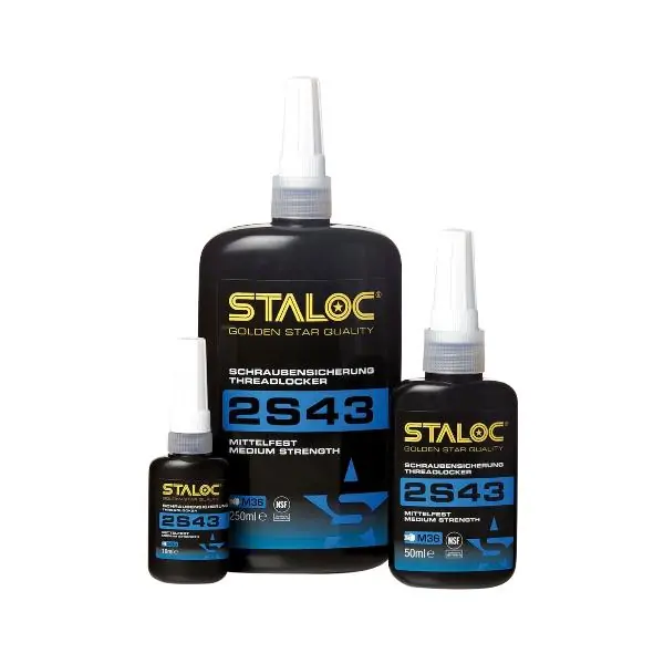 STALOC jištění šroubů střední 2S43 50ml Rychlé Dodání