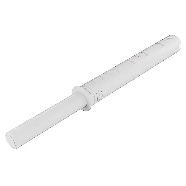 Akční Nabídka K-Push Tech tlakový spínač Strong s dorazem, zdvih 37 mm, bílý