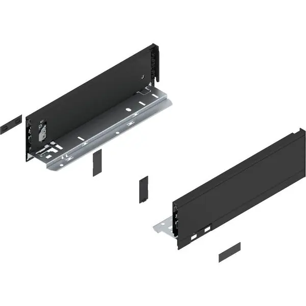 BLUM LEGRABOX pure sada bočnic výška M, délka 300, karbonově černá-matná Akce