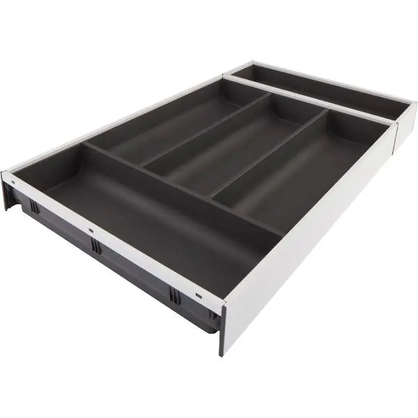 BLUM AMBIA-LINE ZC7S550BS3 příborník délka 550mm, šířka 300mm, bílá/šedá Nakupujte Hned