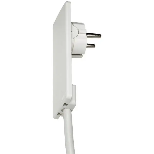 Akční Nabídka EVOline Plug Schuko zástrčka, max.3500 W, plast bílý