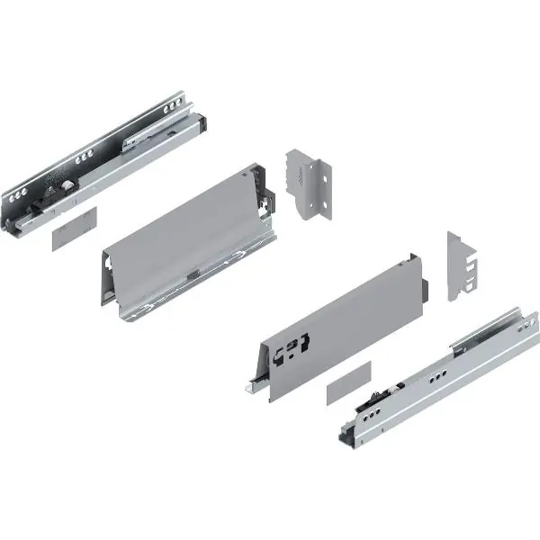 BLUM TANDEMBOX antaro sada výška M, BLUMOTION M, 30kg, délka 270, šedá RAL9006 Akční Nabídka