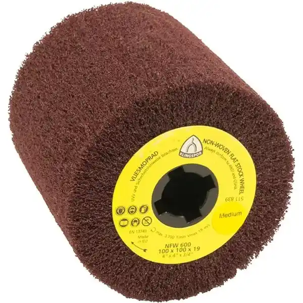 Plstěný kotouč NFW600 coarse 100x100x19mm Klingspor Cenově Výhodný
