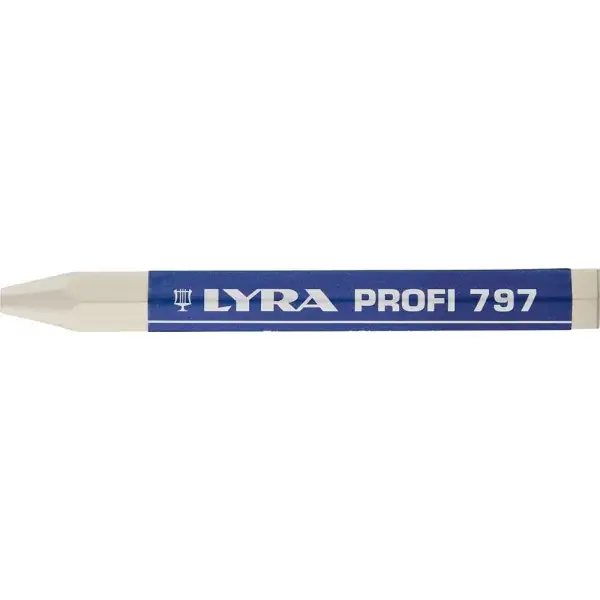 Lesnická a značkovací křída 797 bílá, 12 ks./balení LYRA Cenový Hit