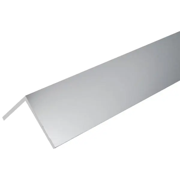 Ověřený Hliníkový úhelník AlMgSi0,5 eloxovaný E6/EV1 rovnoramenný 20/20/2 mm, stříbrný