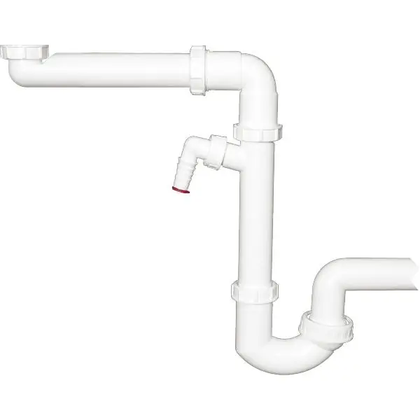 Oblíbený Sifon HL126SR DN40 × 6/4'' s kul. kloubem a přípojkou pro mycí spotřebiče