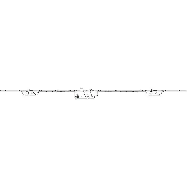 Top Prodej MACO vícebodový zámek Z-TS 2BO, PZ92, DM45, 2400x16x3mm (234602)