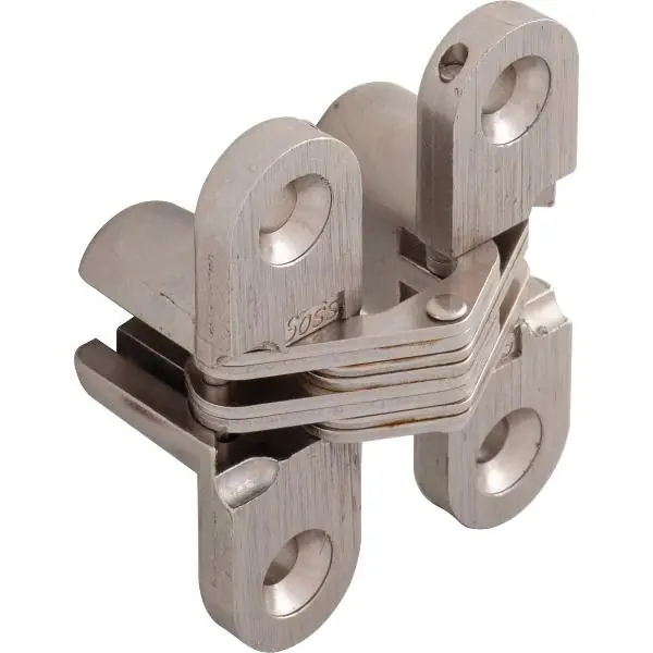 Nejlepší Cena Soss- závěs k zapuštění, 44,5x13 mm, ÖW 180°,zamak poniklovaný