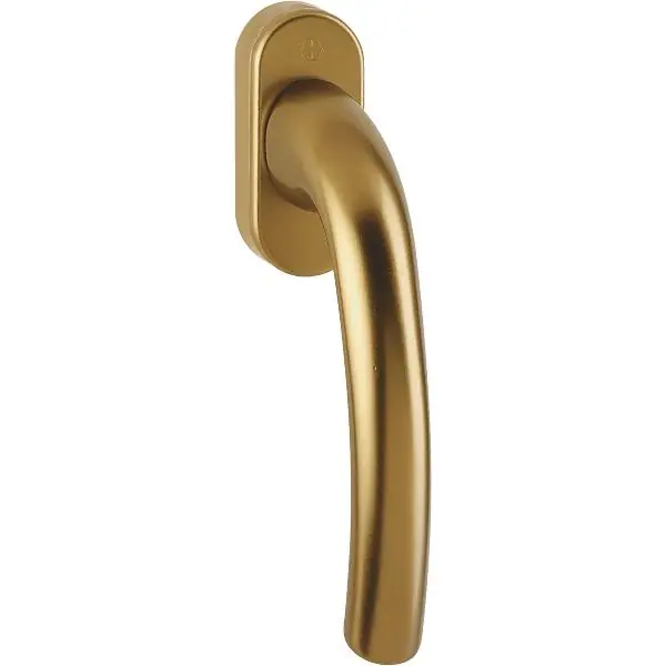HOPPE okenní klika TÔKYÔ - zakryté šrouby, 7 x 35mm, 45°, F4 bronz Pouze Dnes