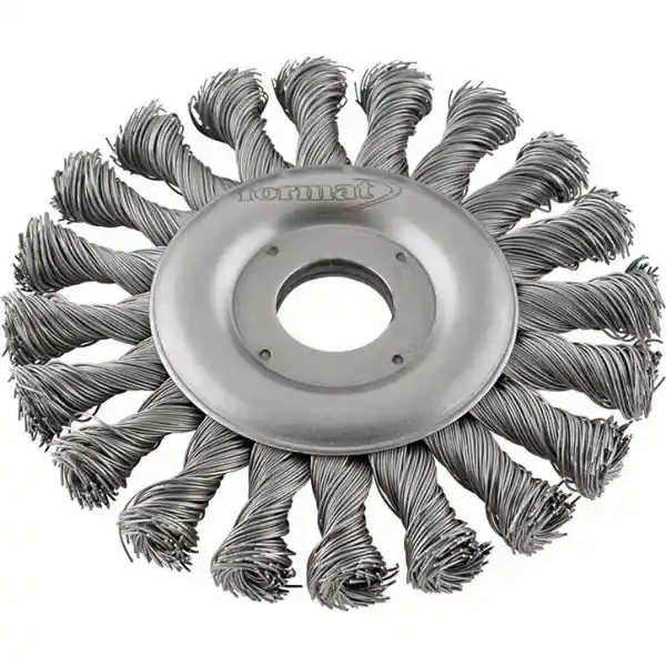 Expresní Doručení Kotoučový kartáč nerez splétaný 178mm FORMAT