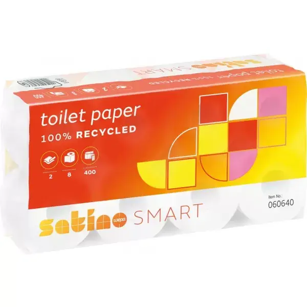 Pouze Dnes WC papír WEPASmart 2 vrstvy, prír. 64 ro