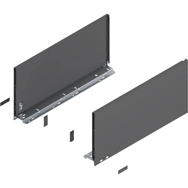 BLUM LEGRABOX pure sada výška F, BLUMOTION S, 70kg, délka 450mm, orion šedá Horká Nabídka