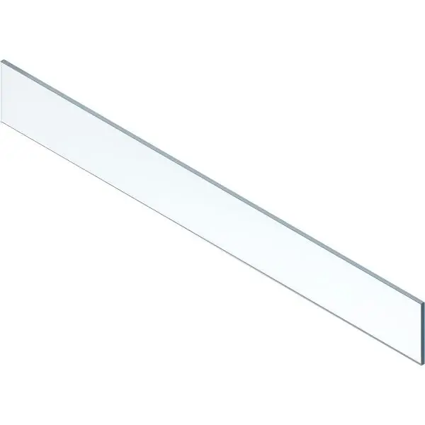 BLUM LEGRABOX vkládací prvek čelo, V=138, KB=1200 (18/19), sklo čiré Zlevněný