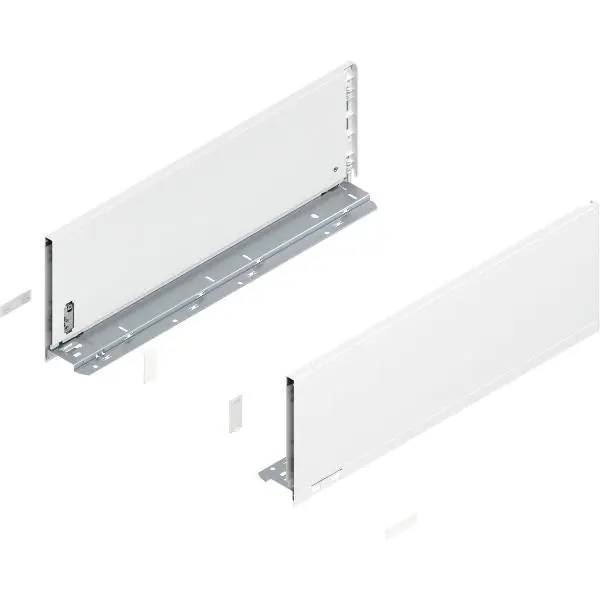 BLUM LEGRABOX pure sada výška C, TIP-ON, 40kg, délka 400, hedvábně bílá Výhodná Nabídka