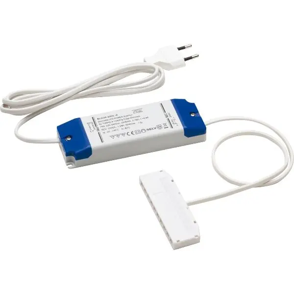 Akce DOMUS LINE LED síťový zdroj SLD30 24 V/DC, stmívač, 9nás. rozbočovač, výkon 30 W