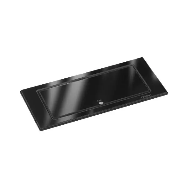 EVOline BackFlip, 2 ks zásuvka belgická norma,USB nabíječka, černá lesklá Akční Cena