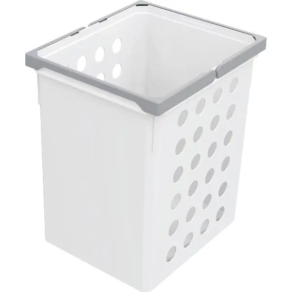 Vrácení Zdarma VS Wash koš na prádlo 39 litrů, bílý