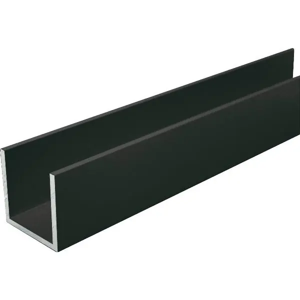 Výhodná Nabídka Hliníkový U profil AlMgSi0,5 elox E6/C35 rovnoramenný 20/20/20/2 mm